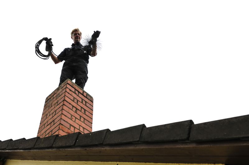Local Chimney Sweeping pros at work